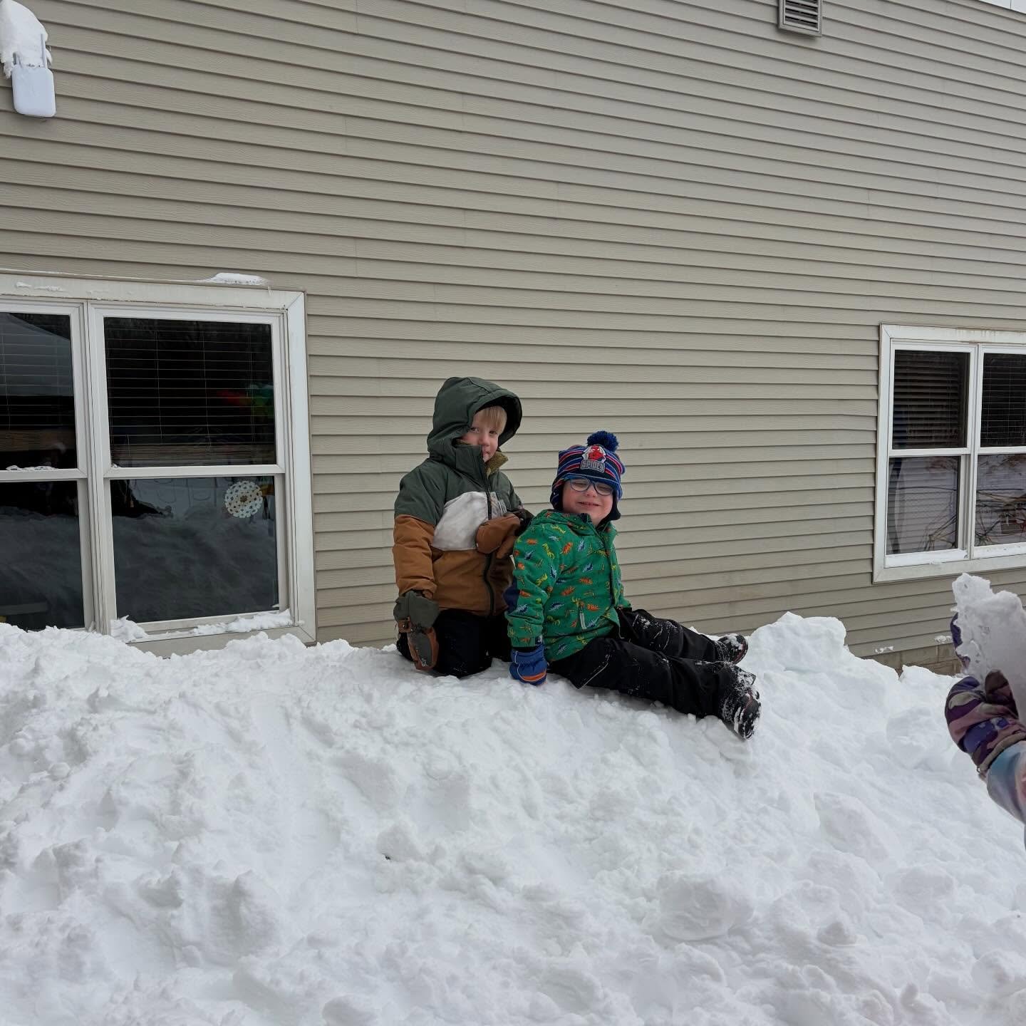 May we all embrace Minnesota&rsquo;s weather with the enthusiasm of these preschoolers, who had A BLAST in the post-blizzard snow!