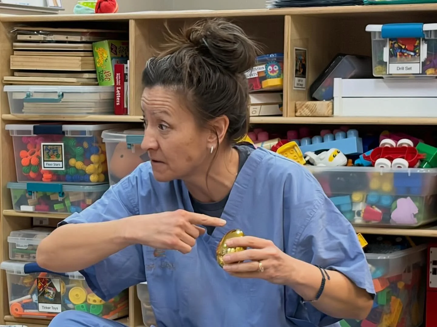 It&rsquo;s Golden Egg day in our 3s classes! Today, the students learn what&rsquo;s inside the last of their resurrection egg sets- be sure to ask your 3s student what they found!