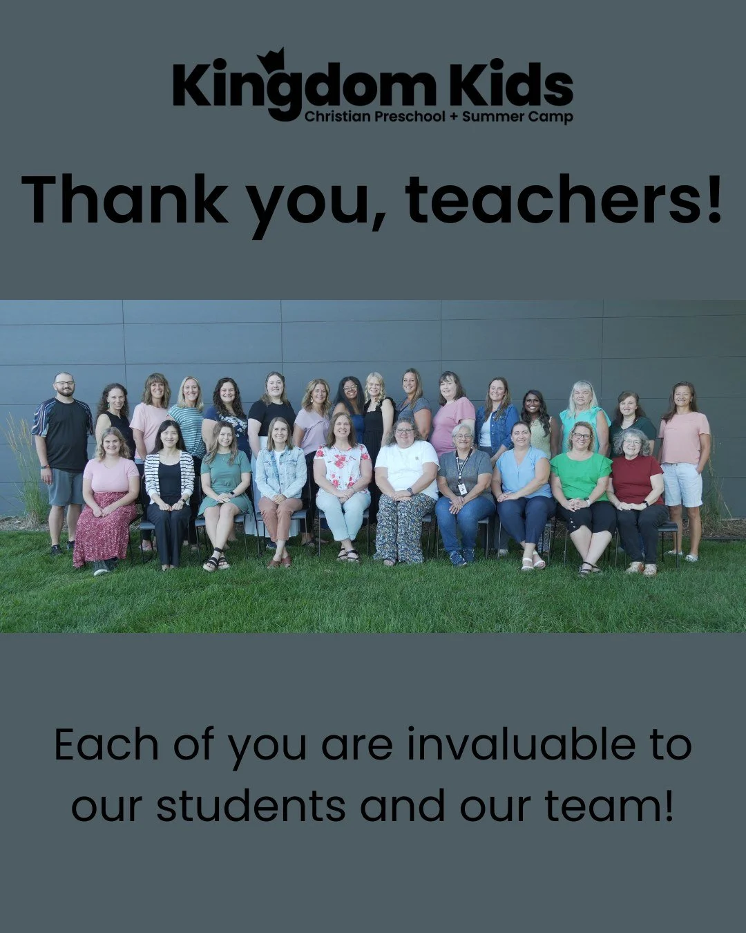 This Teacher Appreciation Week, we are especially grateful for the incredible teachers who pour so much love, faith, patience, and care into our students each day.

One of our student parent recently shared that &ldquo;the curriculum, the love for Go