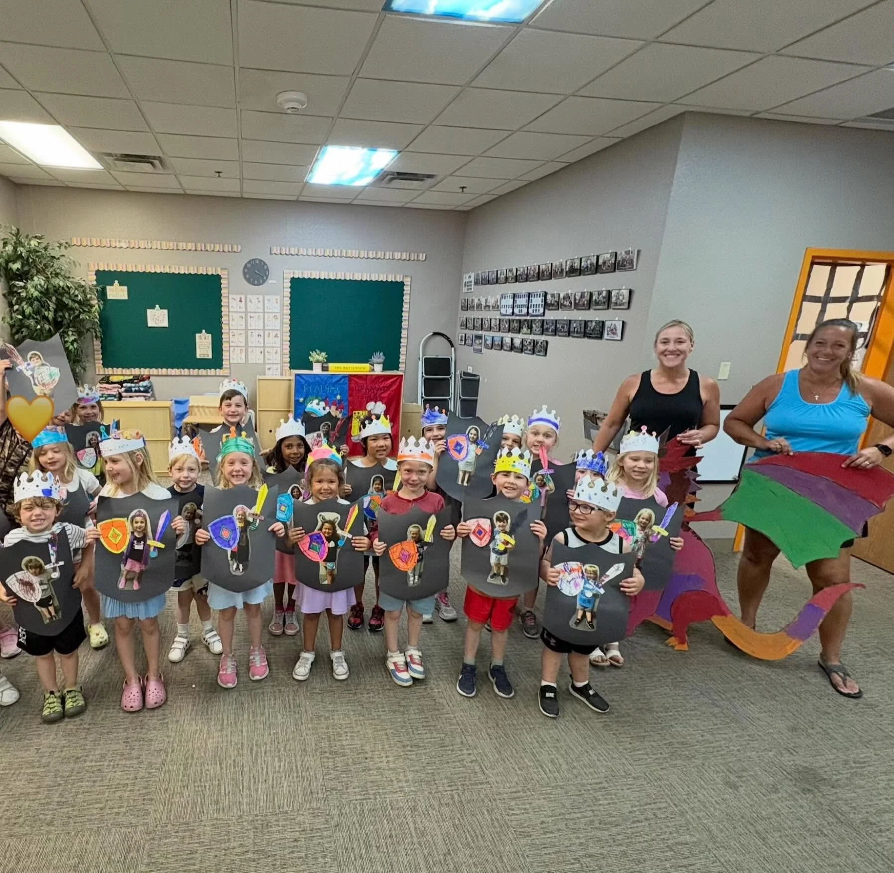 R.O.D.E.O. Castles &amp; Kingdoms finished with some noble knights &amp; ladies enjoying their shields, crowns, and a whole week of fun!