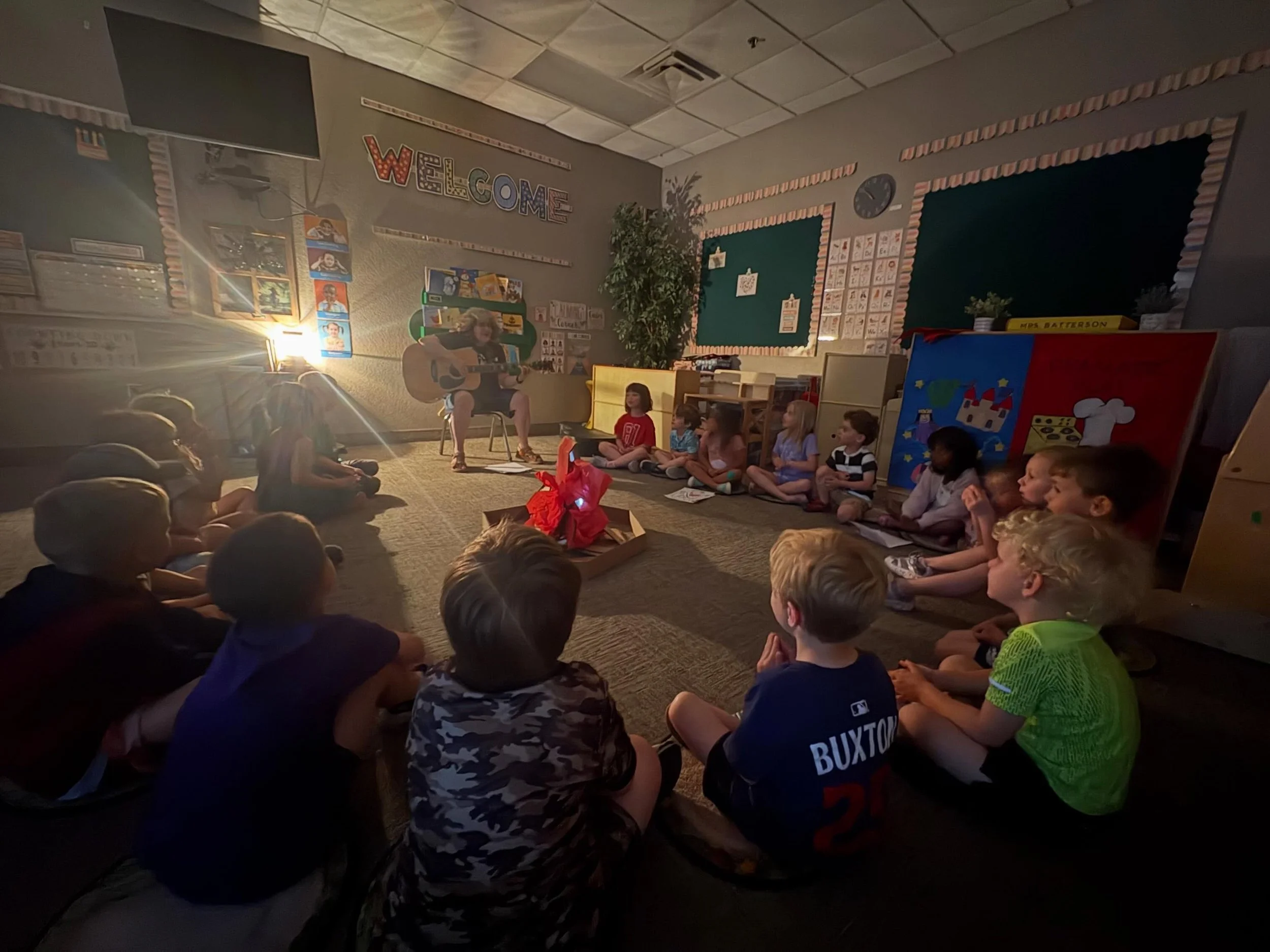 R.O.D.E.O. The Great Outdoors holds adventures of all sorts, including journeying through the forest (with an obstacle course simulation), going on an animal hunt (using flashlights to find hidden stuffed animals, similar to story time book &ldquo;Fl