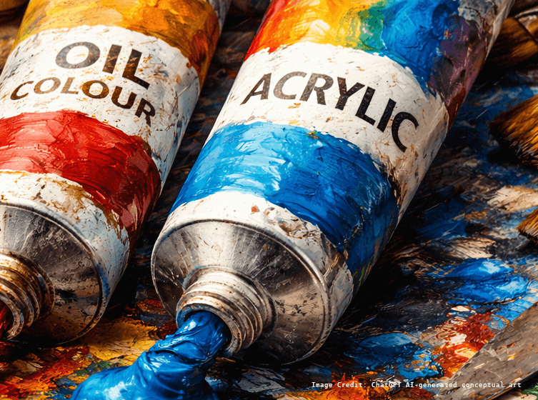 Oil or Acrylic? What Paint Reveals About Black Art, Time, and Tradition