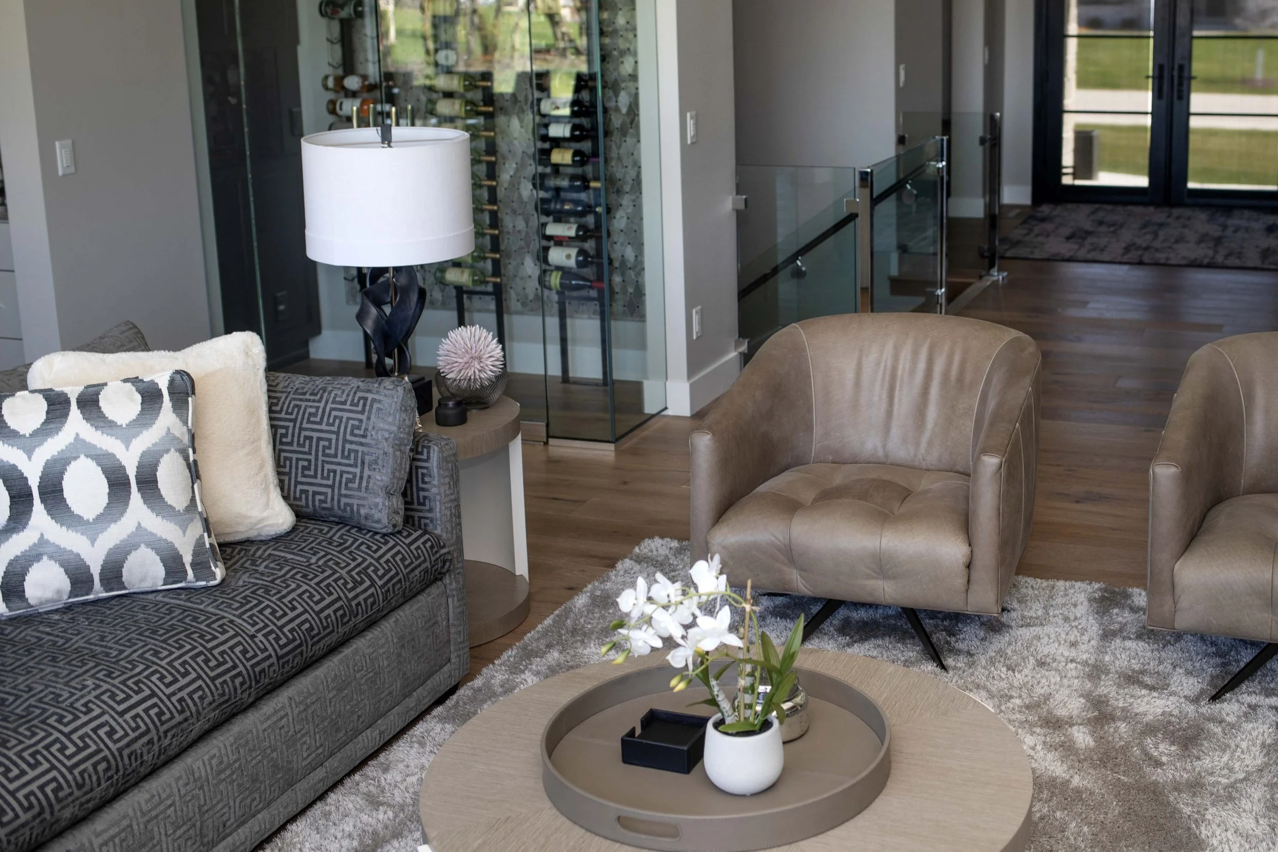 Interior Design Portfolio | Modern Glam | Dwellings Interior Design ...