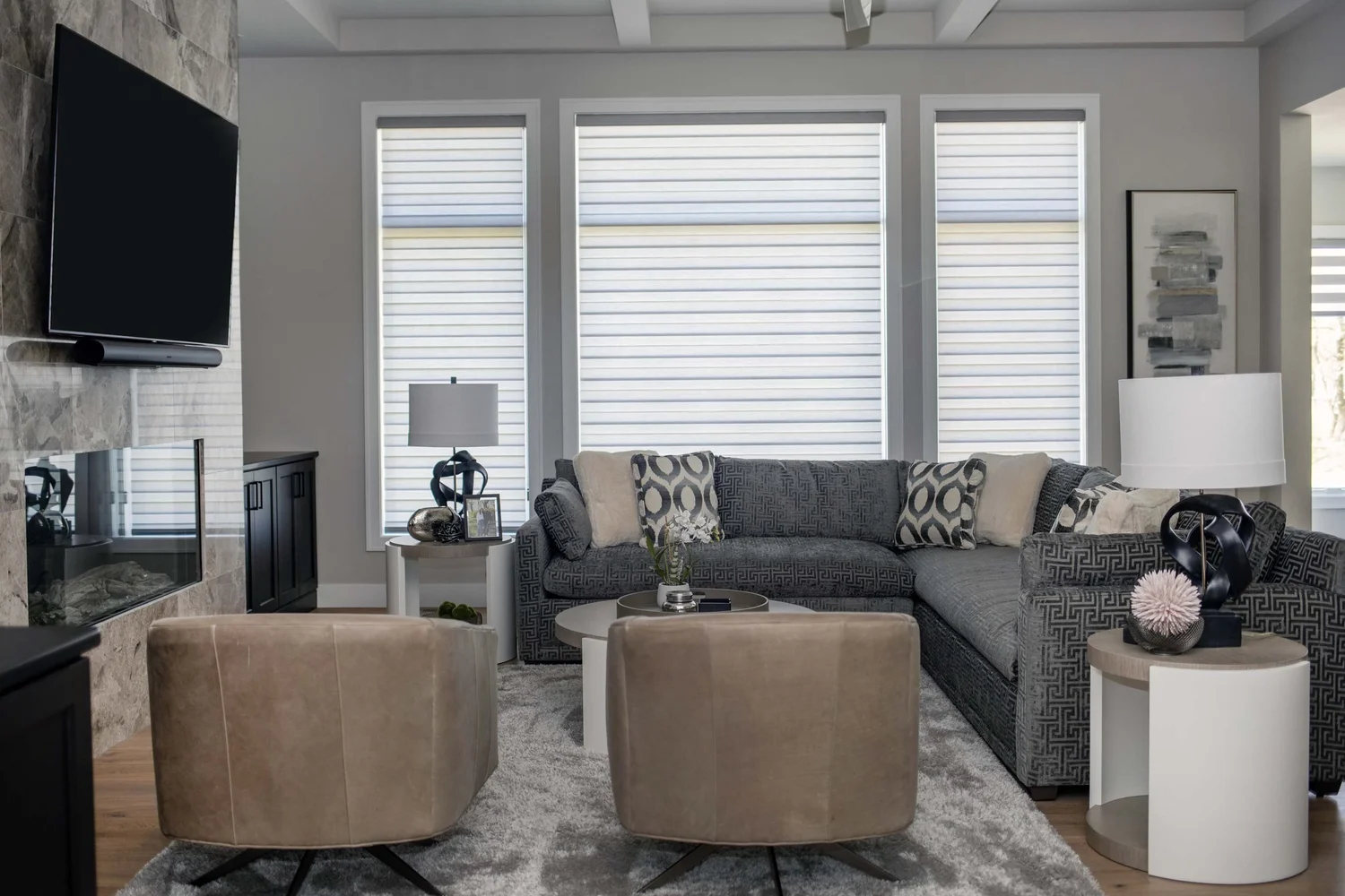 Interior Design Portfolio | Modern Glam | Dwellings Interior Design ...