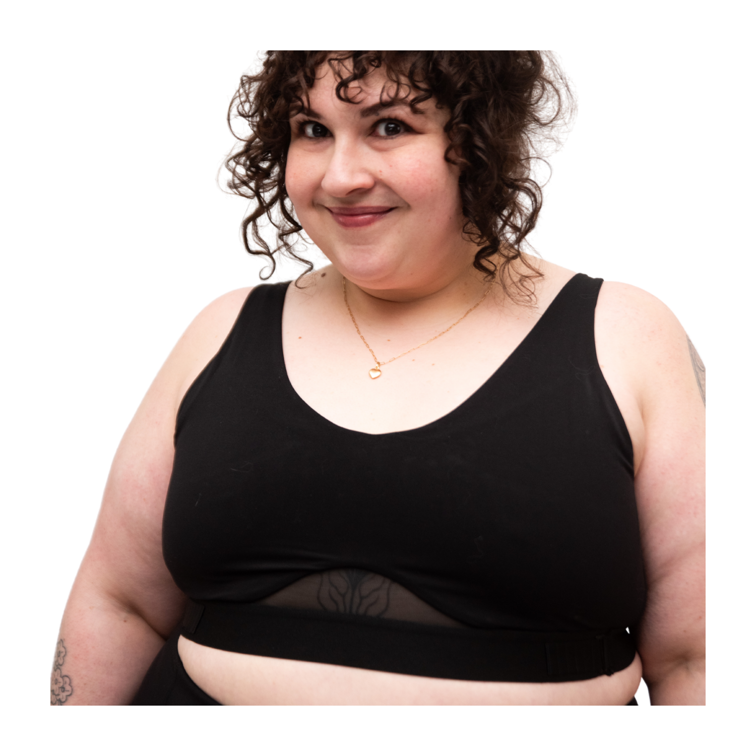Black Expanse Bra