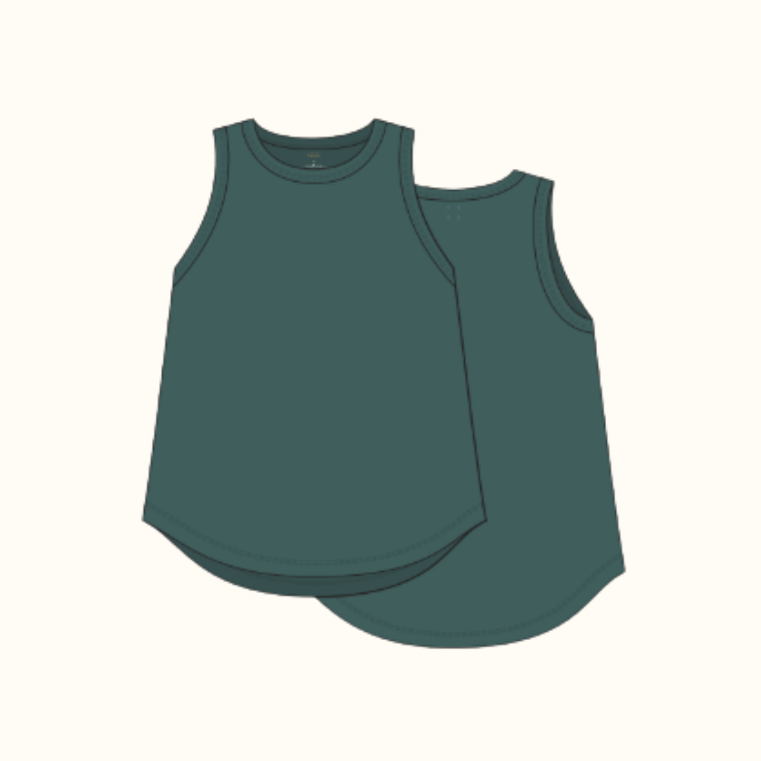 PREORDER Teal Expanse Tank