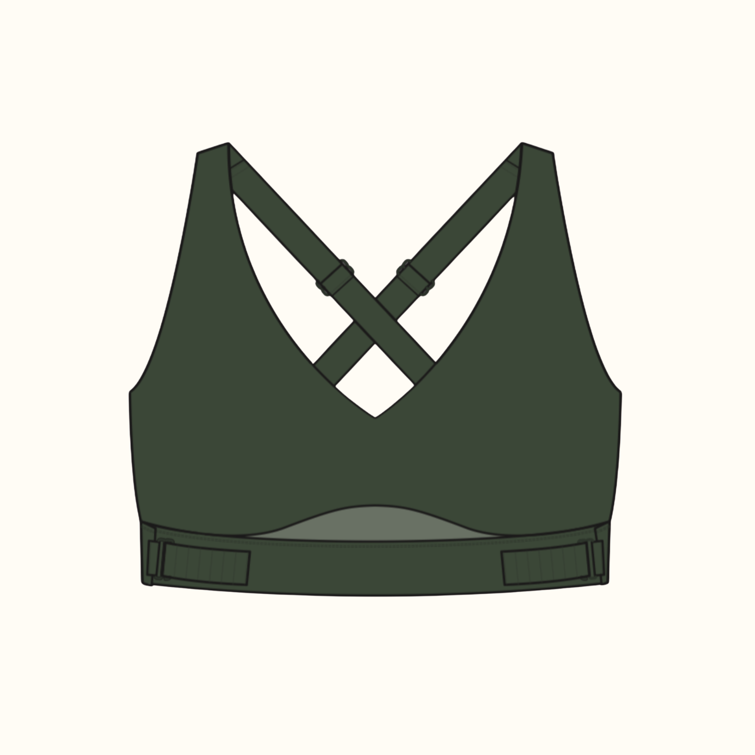 PREORDER Shadow Fern Expanse Bra