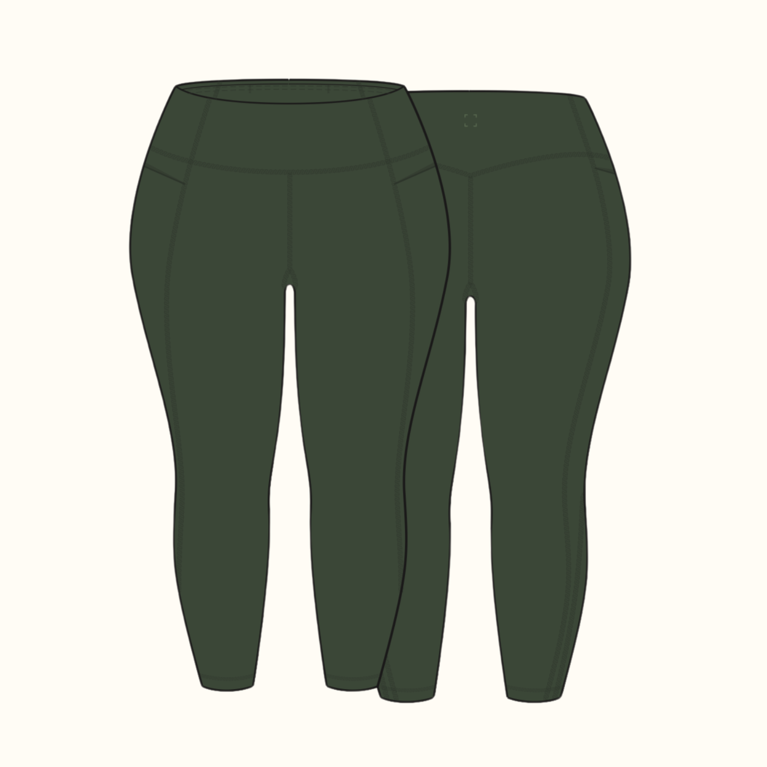PREORDER Shadow Fern Expanse Leggings