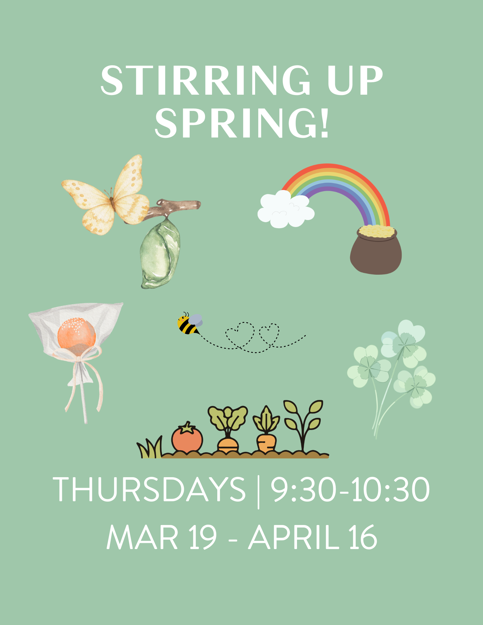 THURSDAY STIRRING UP SPRING  (5 WEEKS)