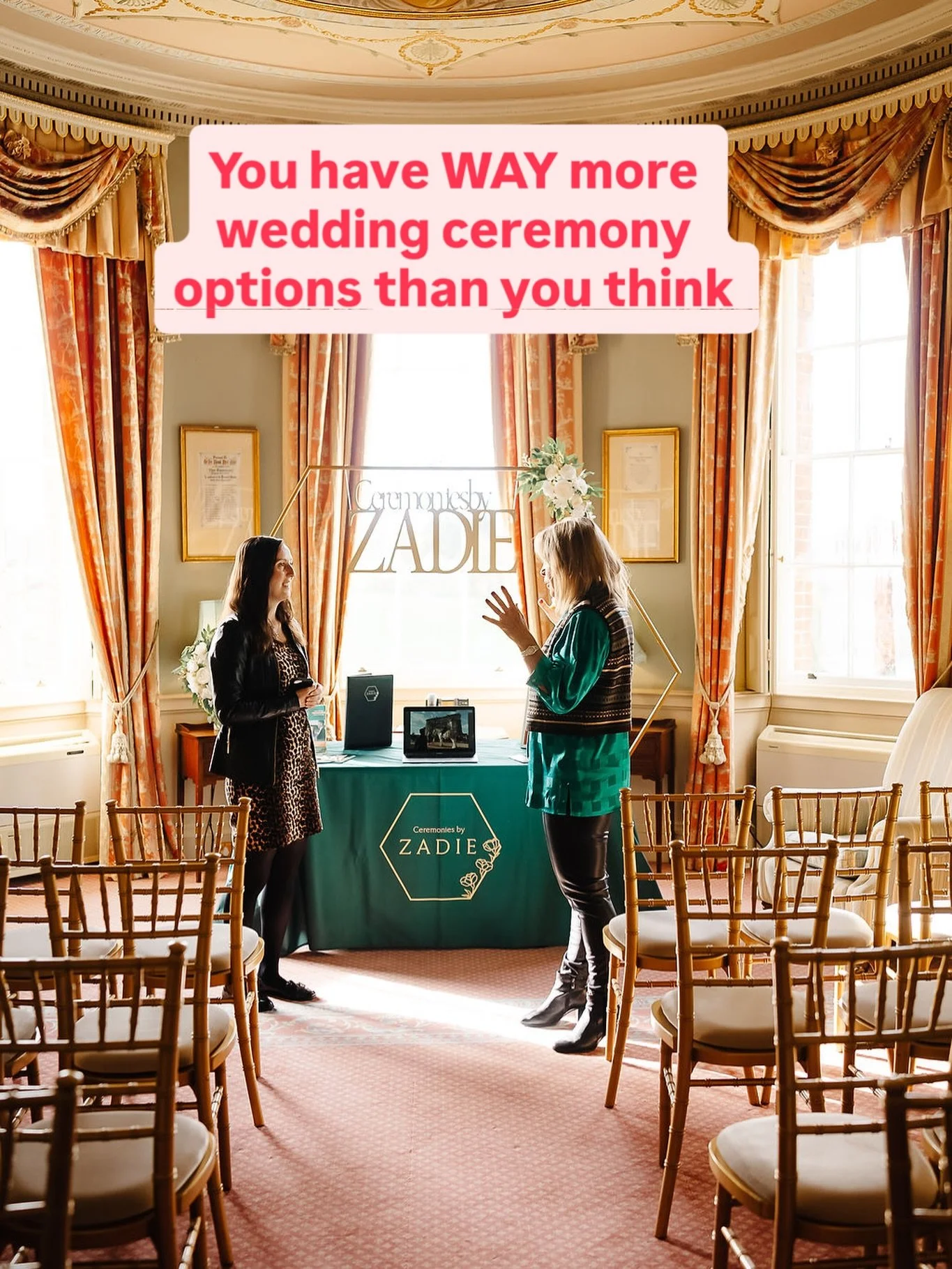 After speaking to hundreds of couples this year, one thing keeps coming up: you want your ceremony to feel like you&hellip; you&rsquo;re just not sure how to make that happen.

Here&rsquo;s how we actually get there:
 ✨ I ask the right questions that