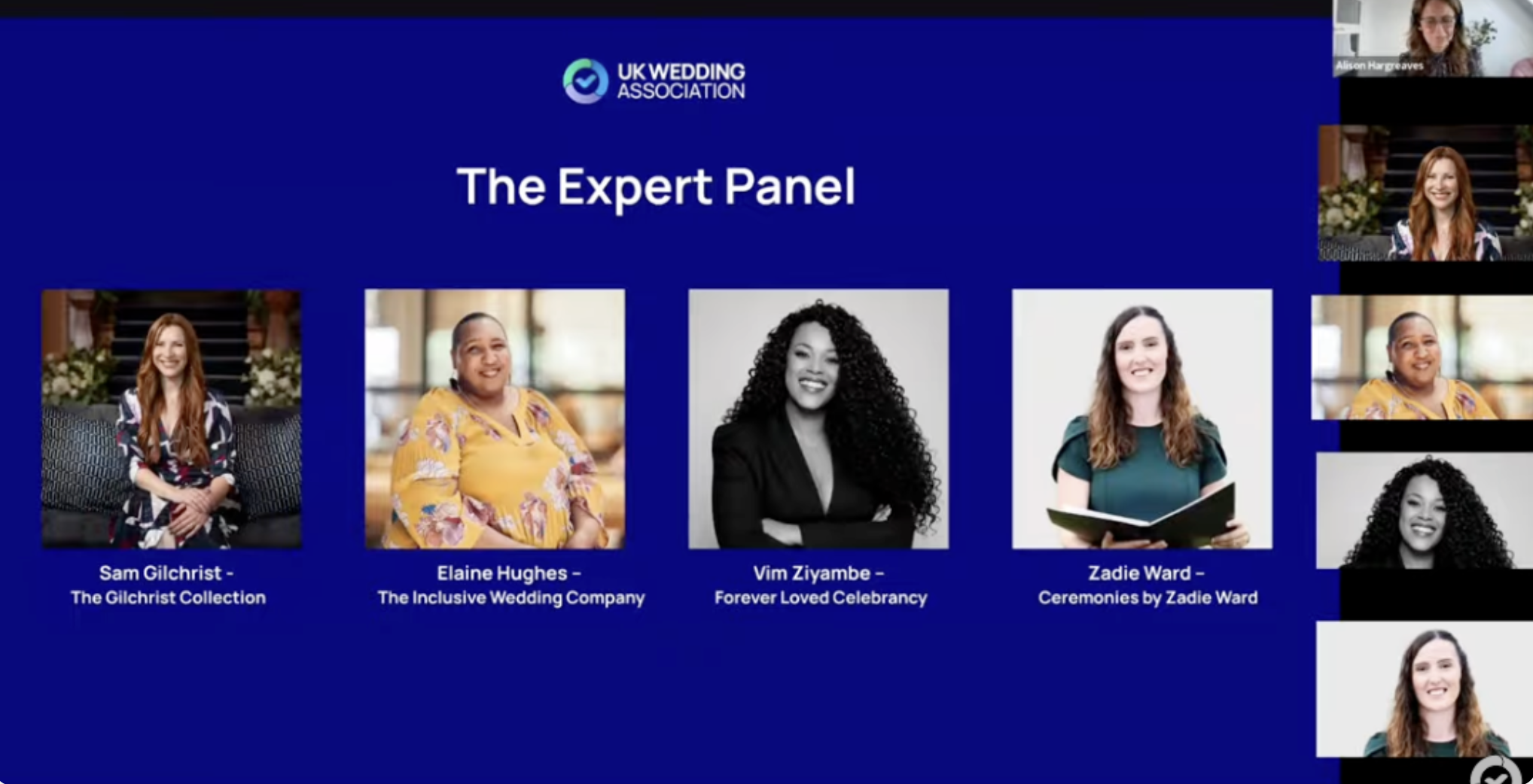 Image of UK Wedding Association Wedding Reform Panelists.png