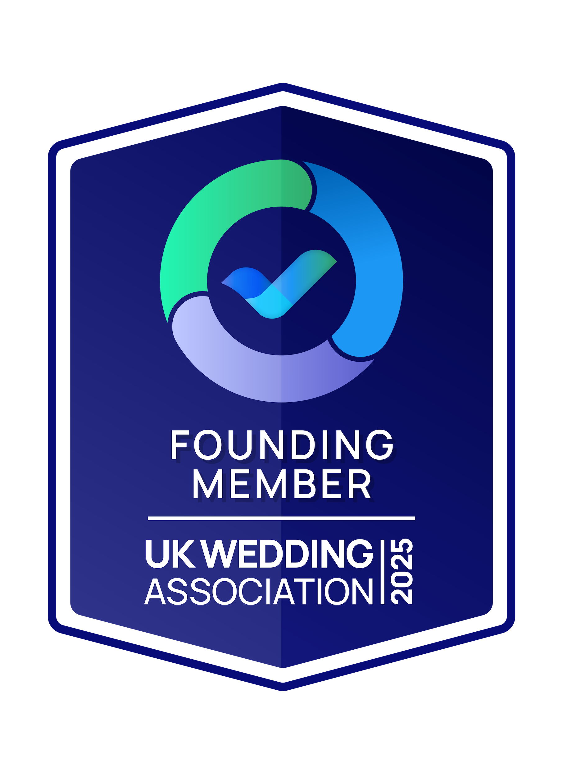 UK Wedding Association Founding Member badge