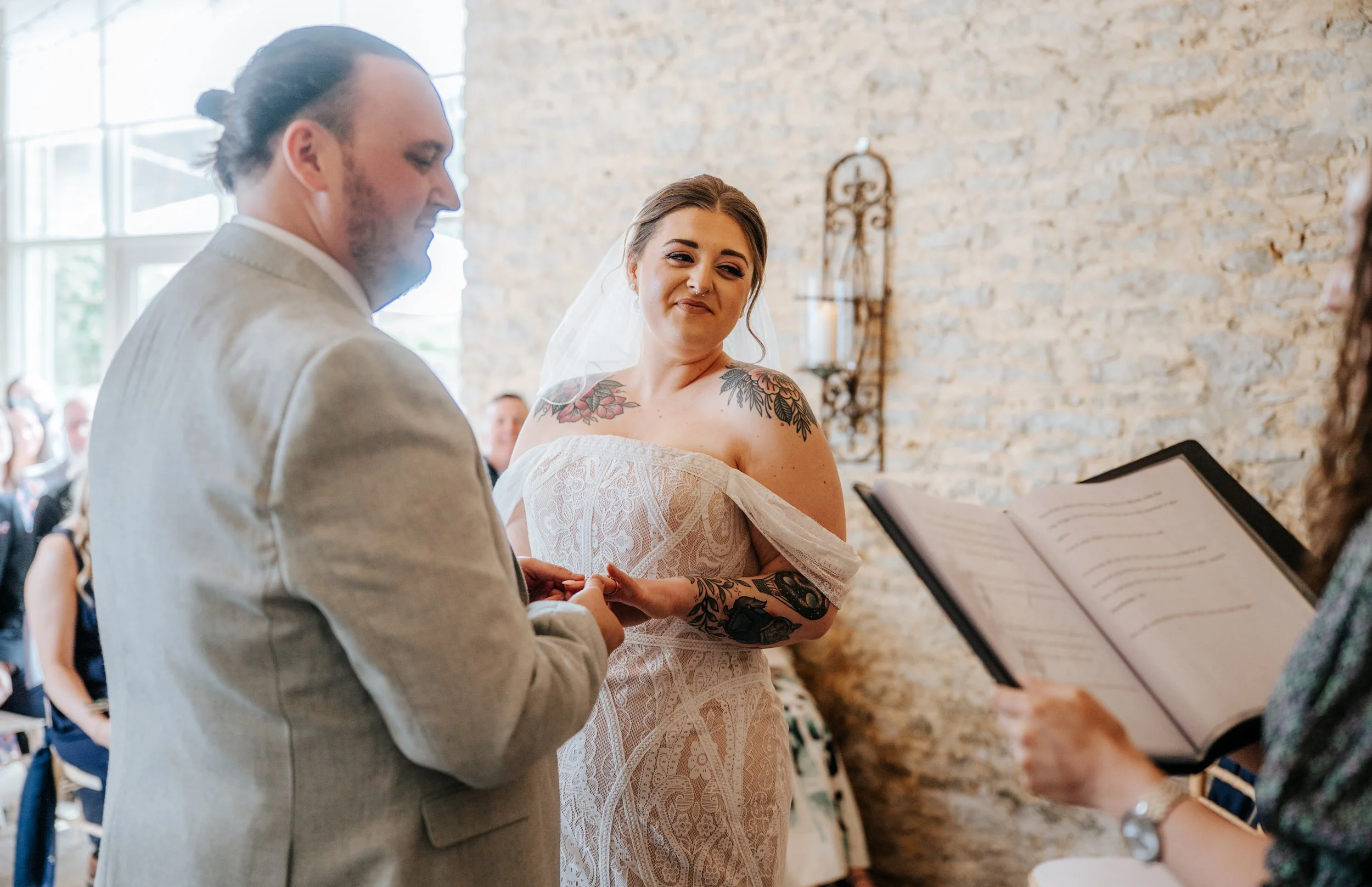 Smiling relaxed couple during celebrant ceremony vows.jpg