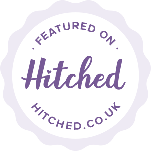 Featured on Hitched wedding directory logo