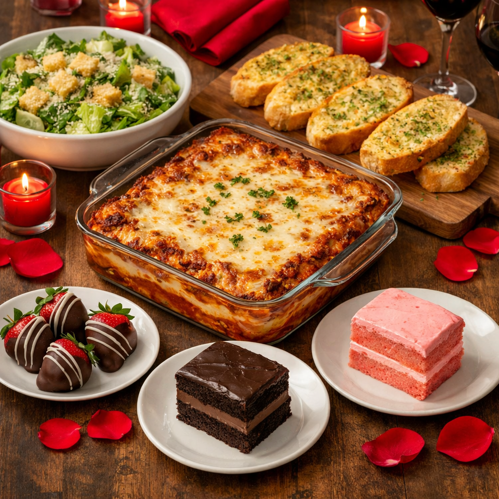 Candlelit Valentine's To-Go Dinner