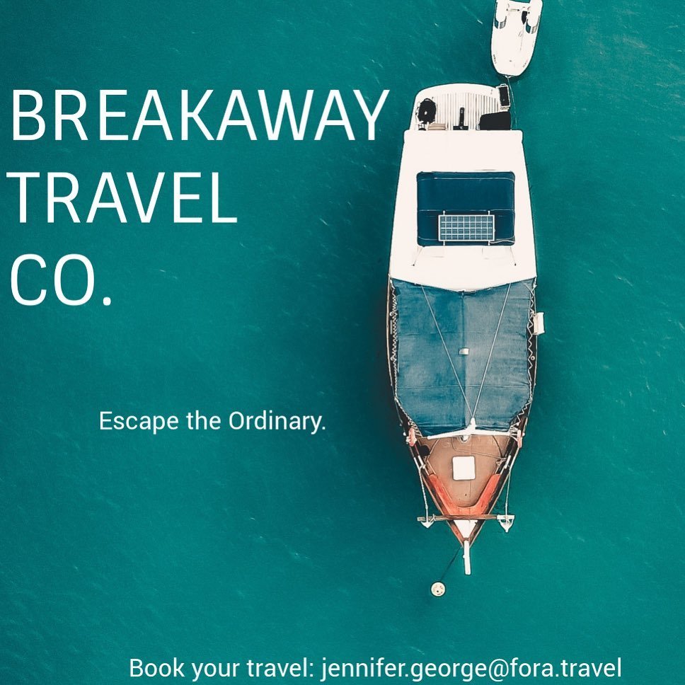 Introducing Breakaway Travel Co. Let the experts handle the details while you enjoy your time. 

#travel #travelagent #foratravel #grouptravel #destinationwedding #sportstravel #winetravel #foodtour #foodtravel