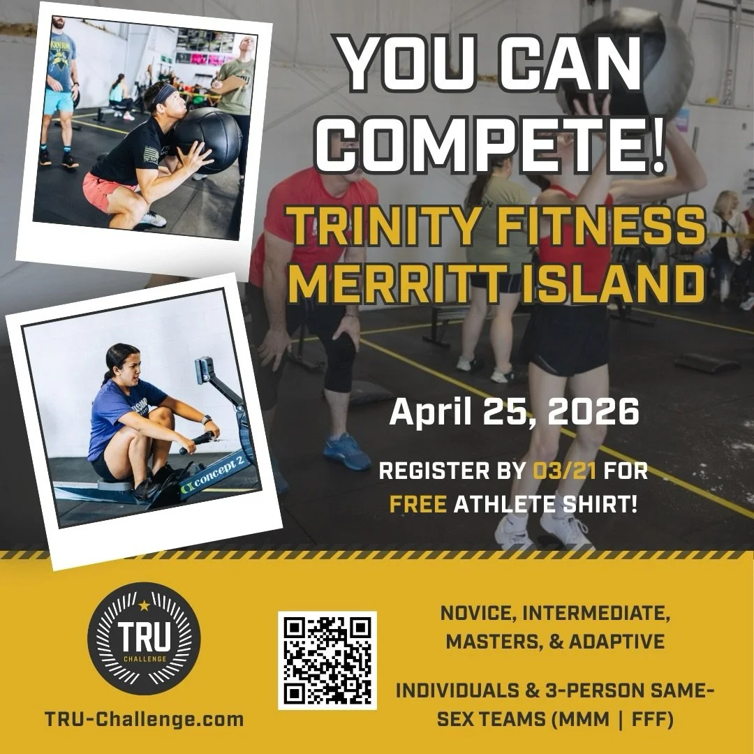 💥 YOU CAN COMPETE! 💥

Calling all athletes 📣 We&rsquo;re excited to be an official host for the Tru Challenge on April 25th &mdash; featuring individuals AND teams of 3!

Whether you&rsquo;re new to competition or have some experience, this is a f