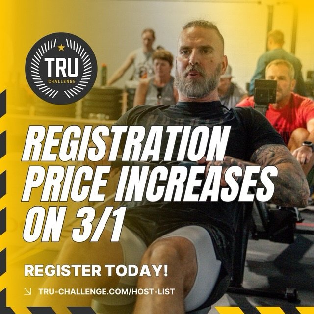 Don&rsquo;t miss out on the early bird price!! Registration link is in our bio 😁 💪🏻 🏋🏻