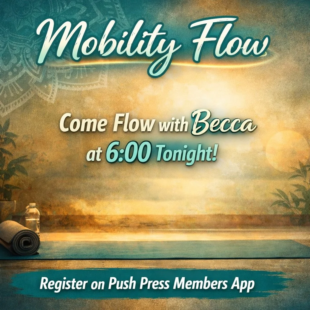Evening Mobility Flow?! Yes please!!