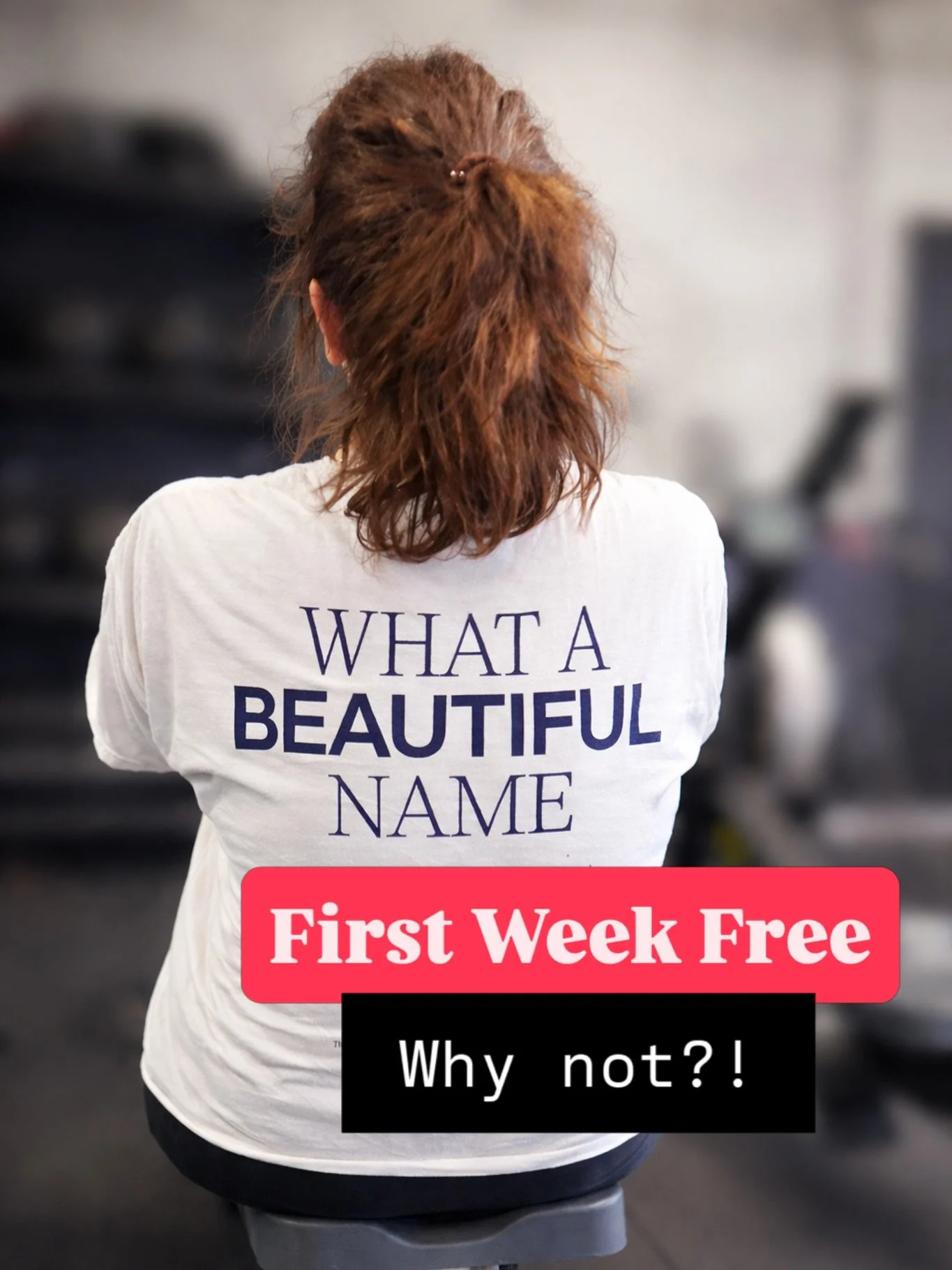 No excuses. Just try it. 💥

Your first week is FREE &mdash; no pressure, no commitment, just an opportunity to show up and see what you&rsquo;re capable of.

You don&rsquo;t have to be in shape.
You don&rsquo;t have to have it all figured out.
You j