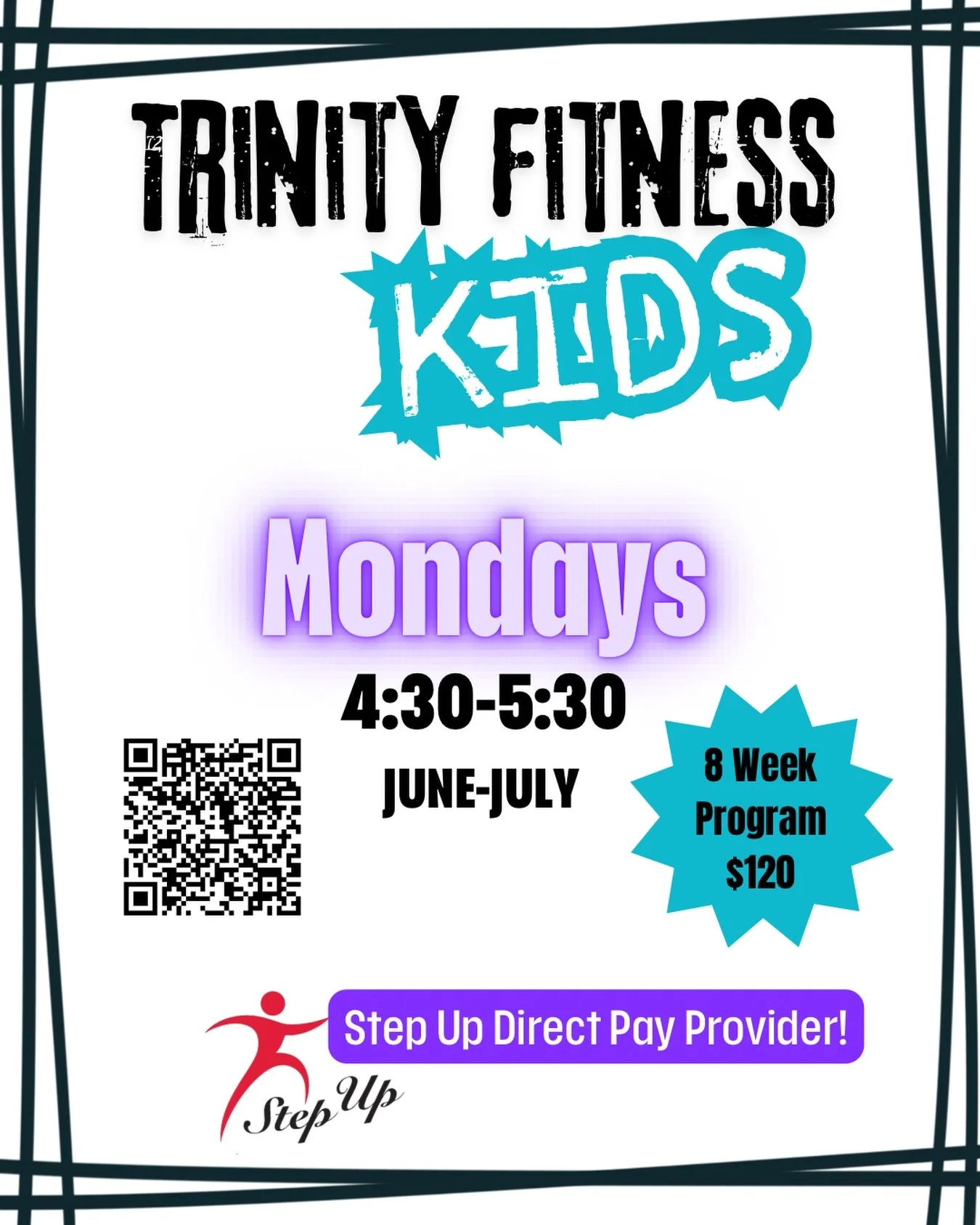 WE&rsquo;RE BACK! TFKids is back for a mini 8 week summer session. Every Monday in June and July from 4:30-5:30! Spots are limited ☀️ 🌴