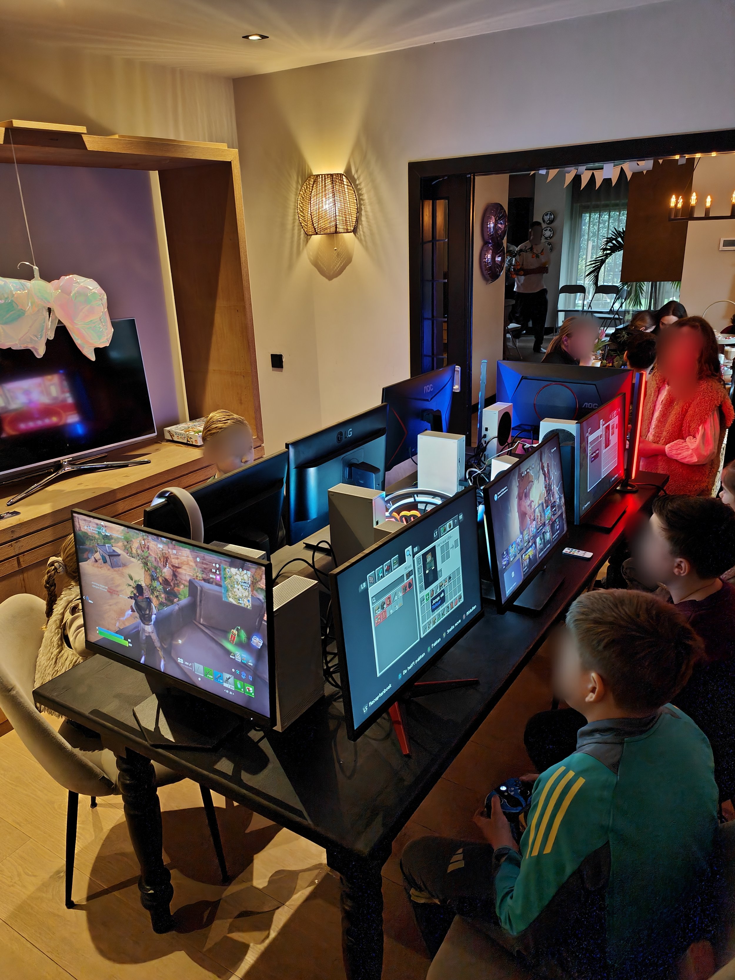 Game feestje met games als Fortnite, Roblox, Minecraft en nog veel meer