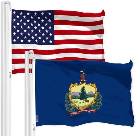 VERMONT FLAG 3X5FT 90CM*150CM