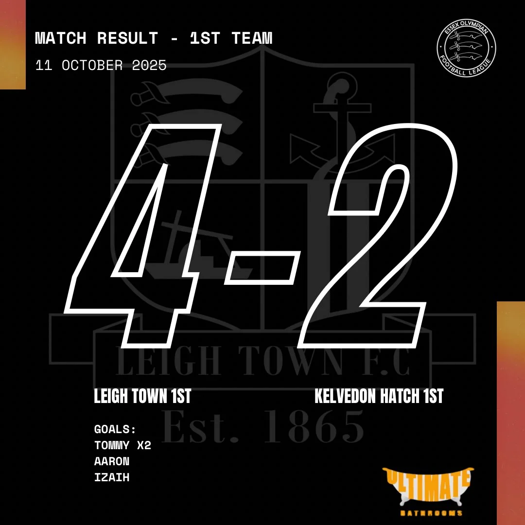 1sts back to winning ways, with a solid win against a strong Kelvedon Hatch team #UpTheTown