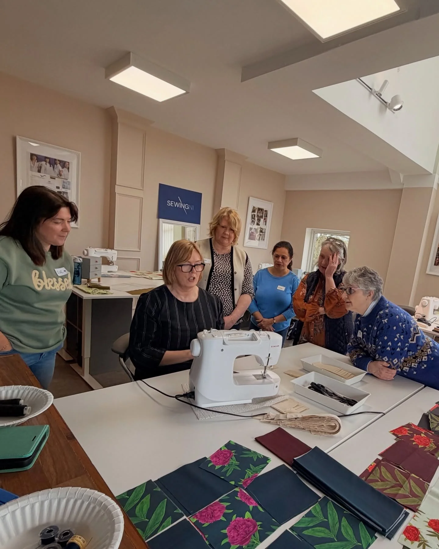 A huge thank you to everyone who joined our Cushion Cover Sewing Workshop 💚✨

Seeing all your beautiful finished cushions was the highlight of our week.

Swipe to see what everyone created 👉

We hope you&rsquo;re proud of what you sewed today! Feel