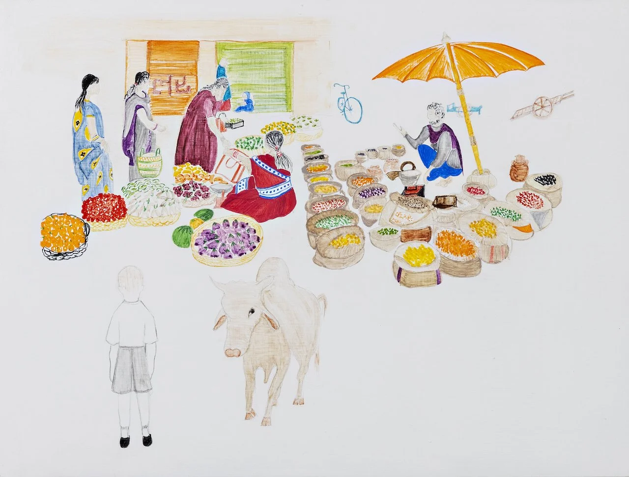 'Market Day in Bombay'