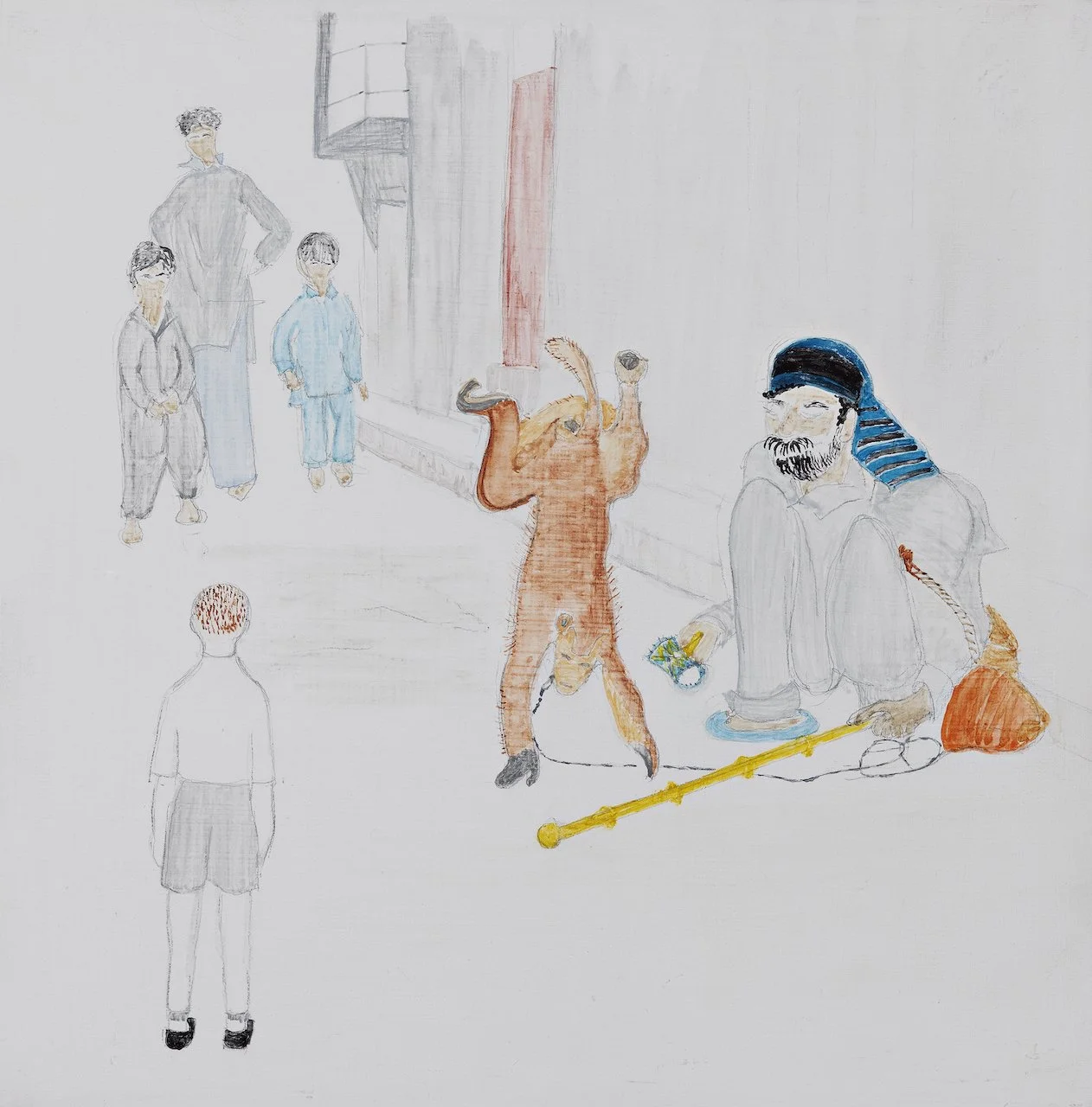 'On the streets – Monkey Trainer'