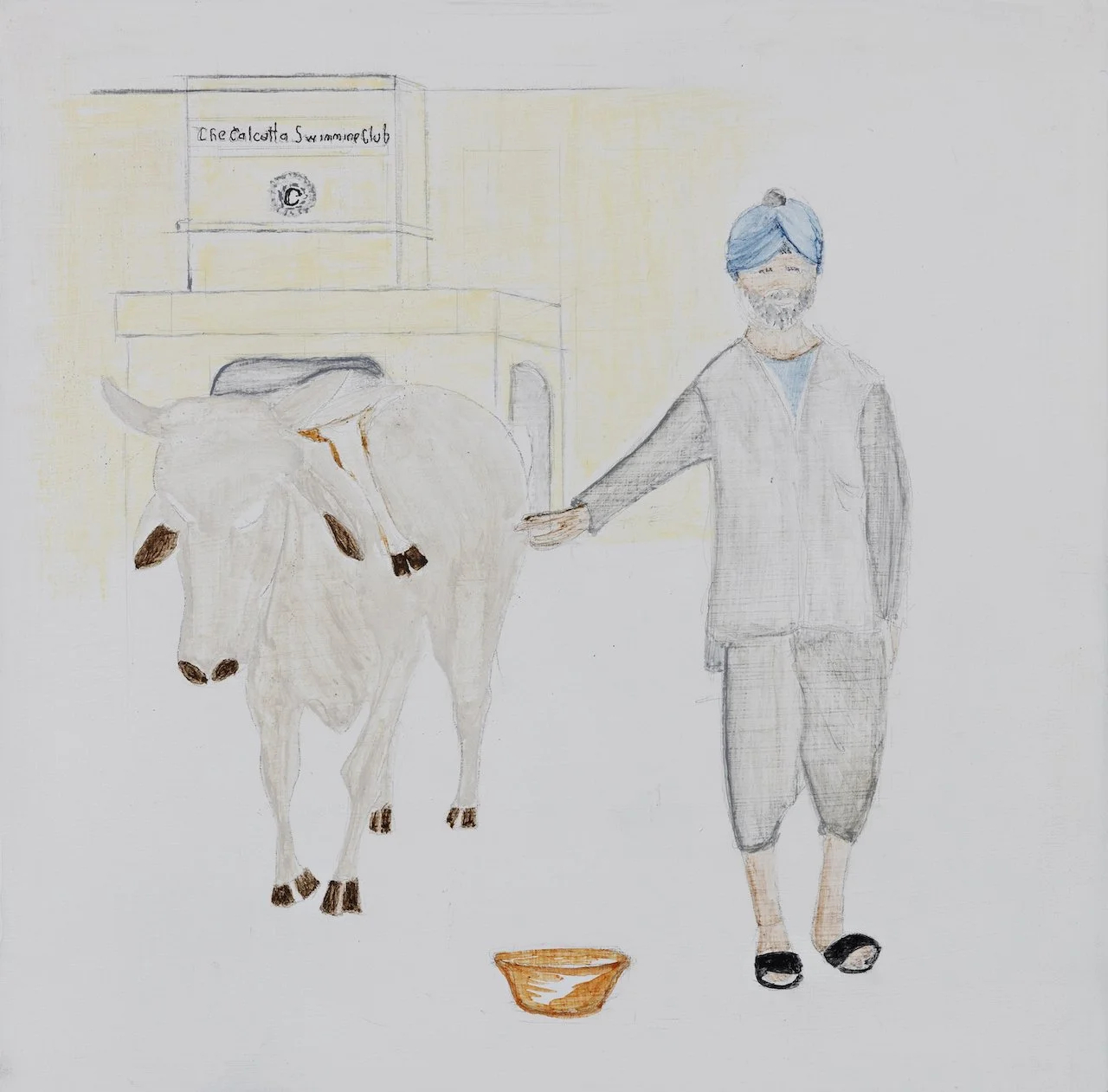 'Calcutta Swim Club – Street Beggar"