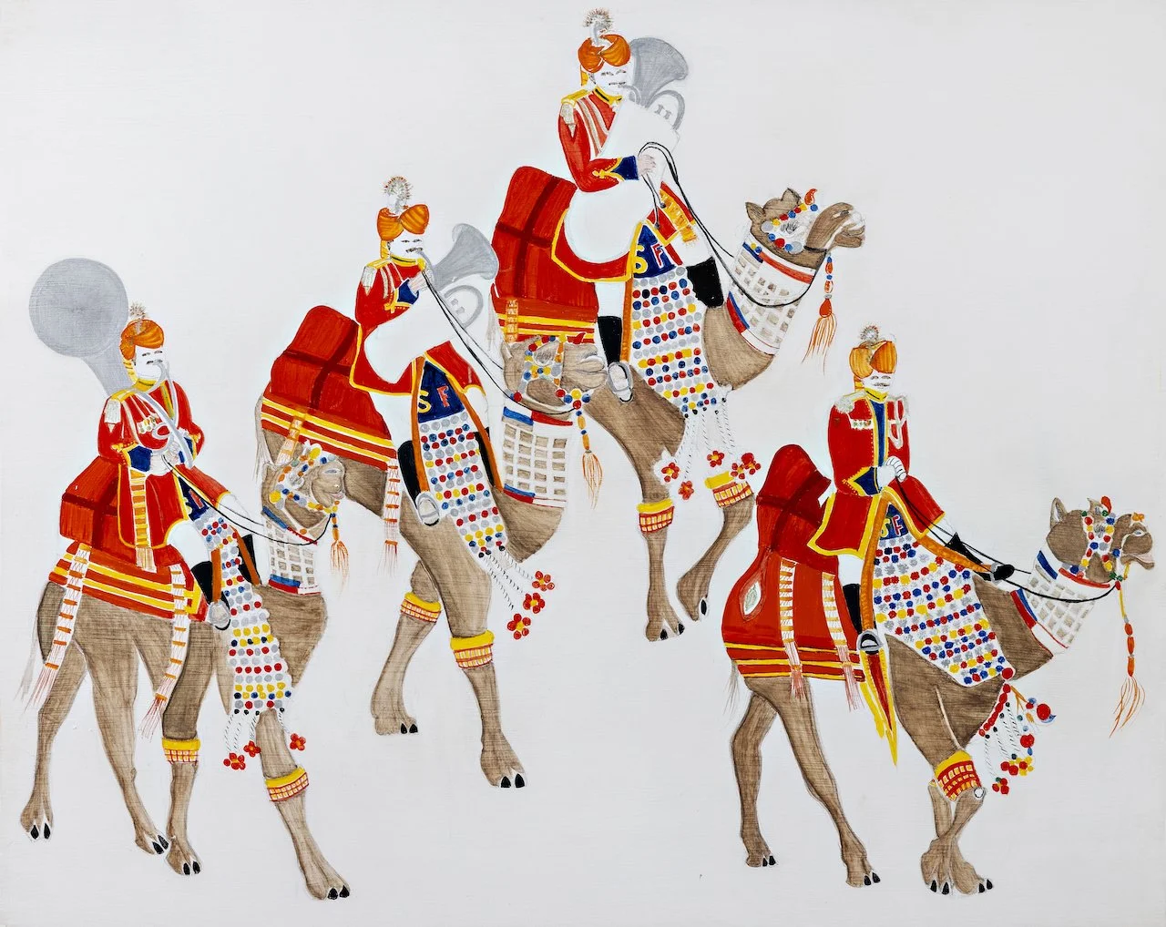 'Military Parade – Ganga Jaisalmer Risala, Indian Army Camel Troop'