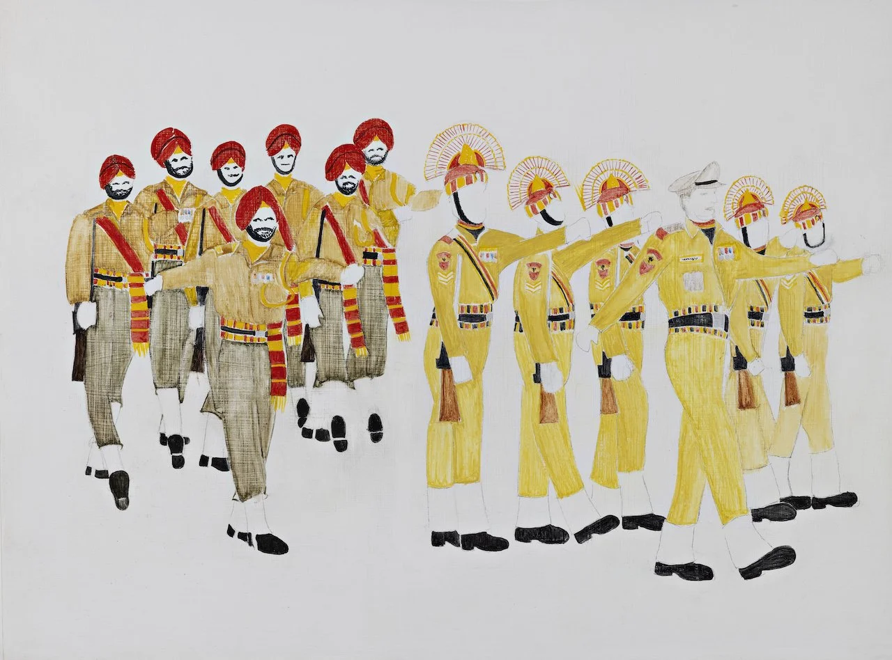 'Military Parade – Sikh & Border Security Force Marching Regiments'
