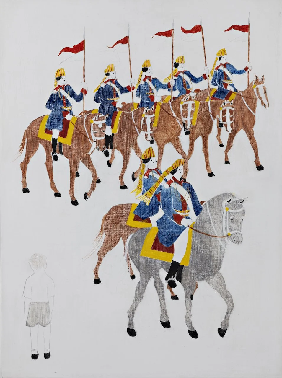 'Military Parade – 61st Mounted Cavalry'