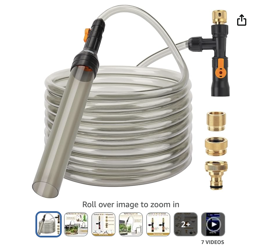 Hygger Python water changing tool