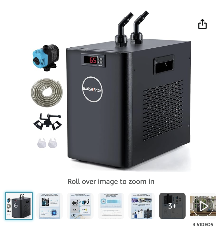 42G aquarium chiller