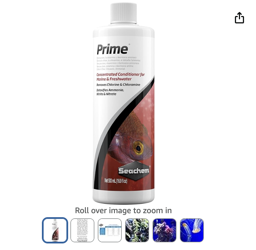 Seachem Prime 500mL
