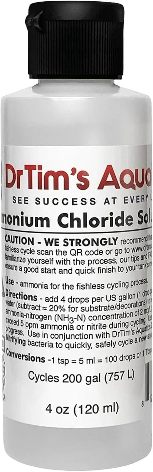 Dr Tim's Aquarium Ammonia (for cycling your tank)