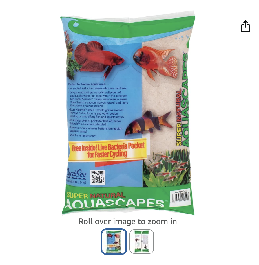 Aquascapes aquarium sand
