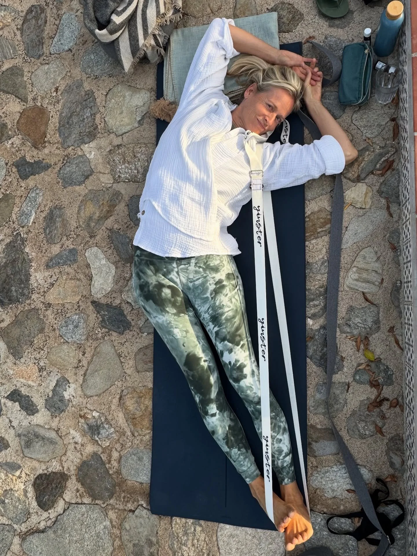 50h Yin Yoga teacher training course in Orgiva, Spain

We just finished an in-depth Yin Yoga course in Spain a few weeks ago.

A little impression ~ part 2:
1. Yin session with belts by Brenda
2. Dinner is served
3. Lecture about variable anatomy
4. 