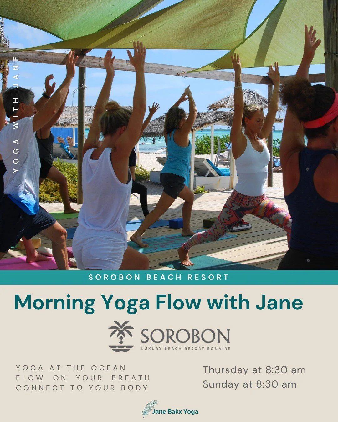 There&rsquo;s something incredibly peaceful about early mornings at Sorobon Luxury Beach Resort.
The breeze, the quiet lagoon, the first sunlight and then practising yoga while breathing the healthy, salty air.
It&rsquo;s the kind of moment that sets