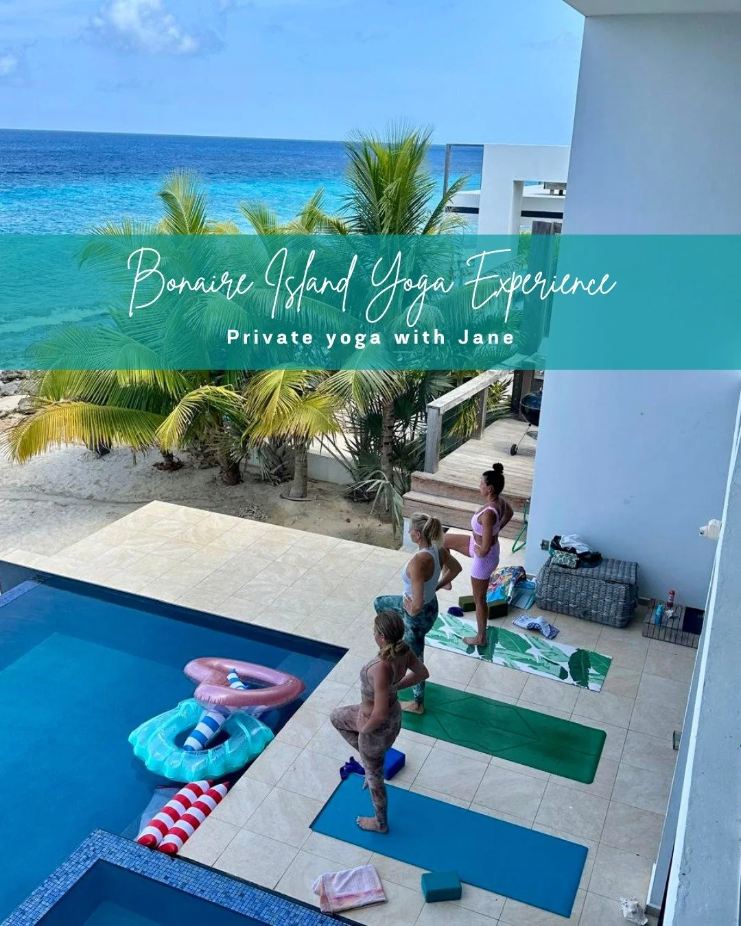 PRIVATE YOGA sessions with Jane Bakx
Bonaire Island Yoga Experience

Enjoy a yoga class tailored to your needs with more personal attention. So extra time for physical adjustments and more explanations where you need them. You get to choose the yoga 