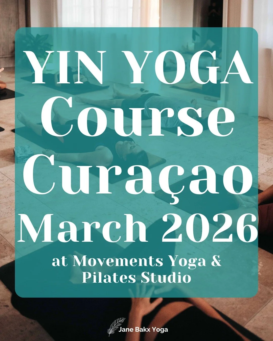 ✨ 50h Yin Yoga Course on Cura&ccedil;ao ✨

When life feels busy and full, Yin Yoga invites you to slow down.

To listen.
To breathe.
To simply be.

During this 50h Yin Yoga Teacher Training on Cura&ccedil;ao, we take the time to truly pause and go de