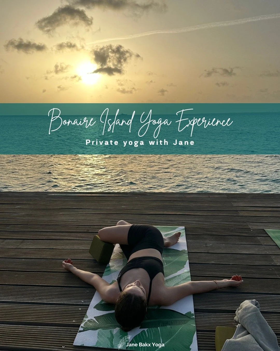 Private Yoga Sessions with Jane Bakx
Bonaire Island Yoga Experience

A private yoga class means time, attention, and a practice that truly fits you. We slow things down where needed, dive a little deeper where you&rsquo;re curious, and always move at
