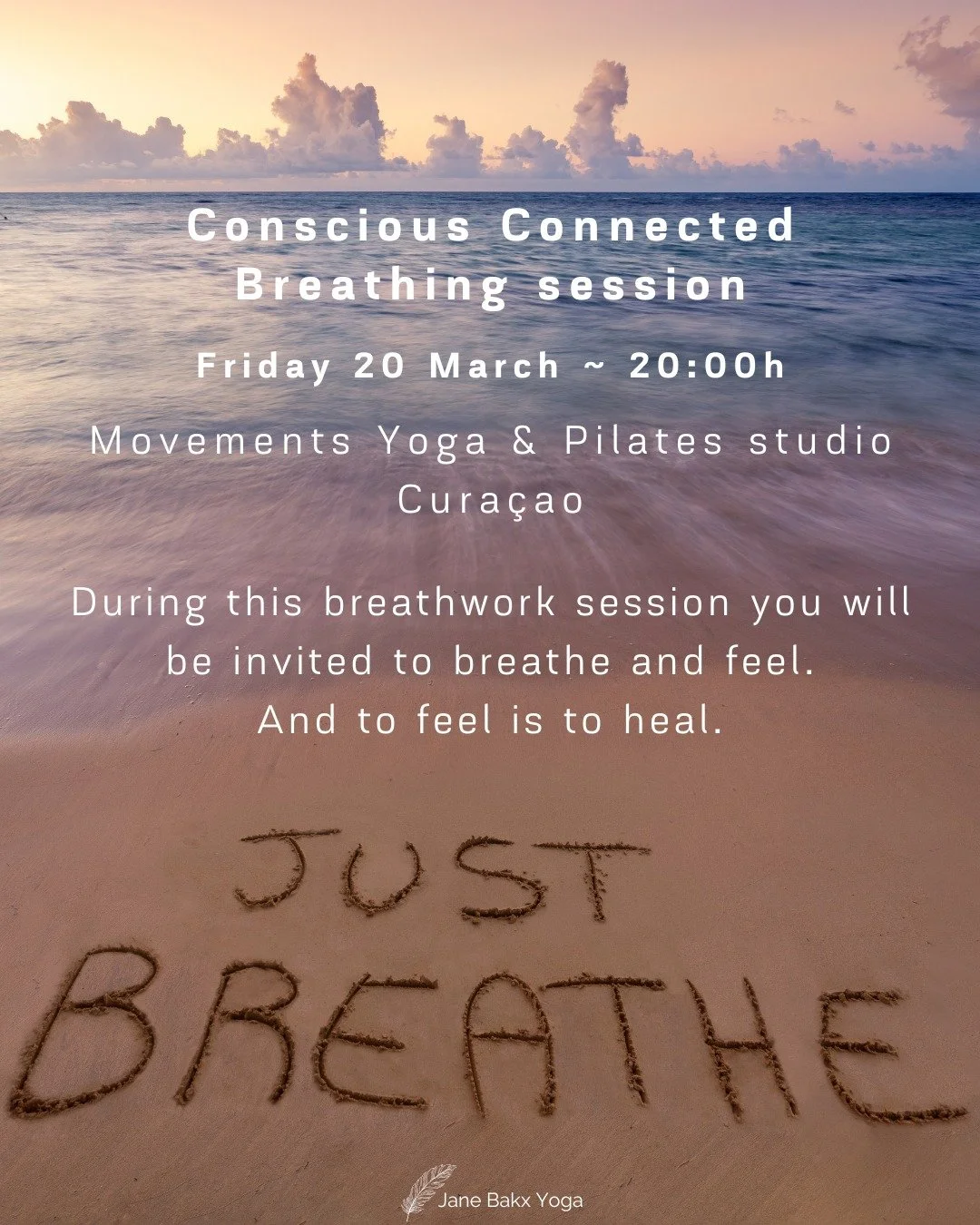 Conscious Connected Breathing session with Jane

Breathwork is one of the most direct ways to shift your state of being, physically, emotionally and mentally. It can support with anxiety, sleep issues, low mood, overwhelm and even help process past e