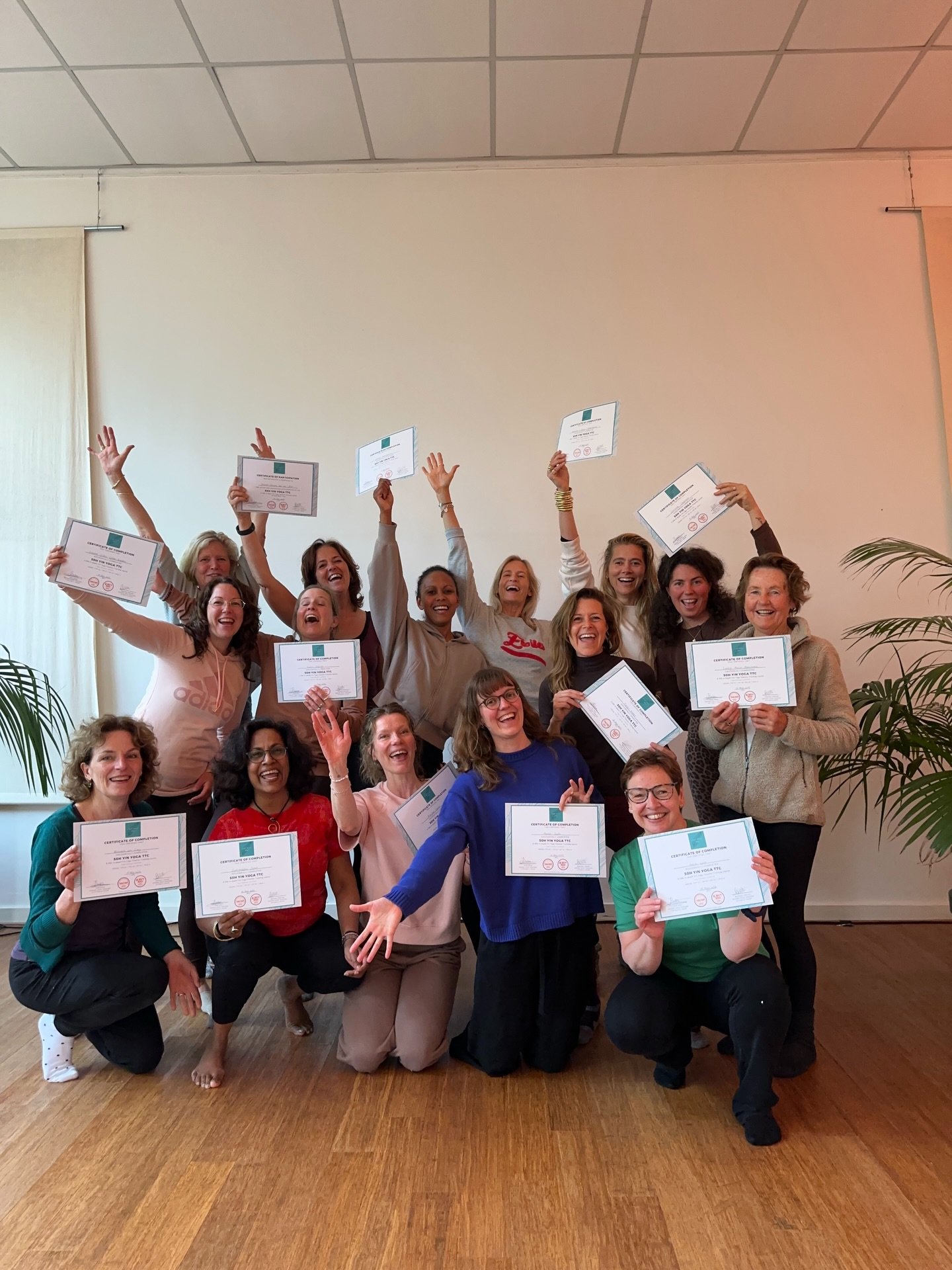 Another beautiful 50h Yin Yoga Teacher Training in Bussum, The Netherlands. ✨

And wow&hellip; what a group this was.
16 wonderful women, all with different backgrounds, different stories, different reasons for joining and somehow the energy together