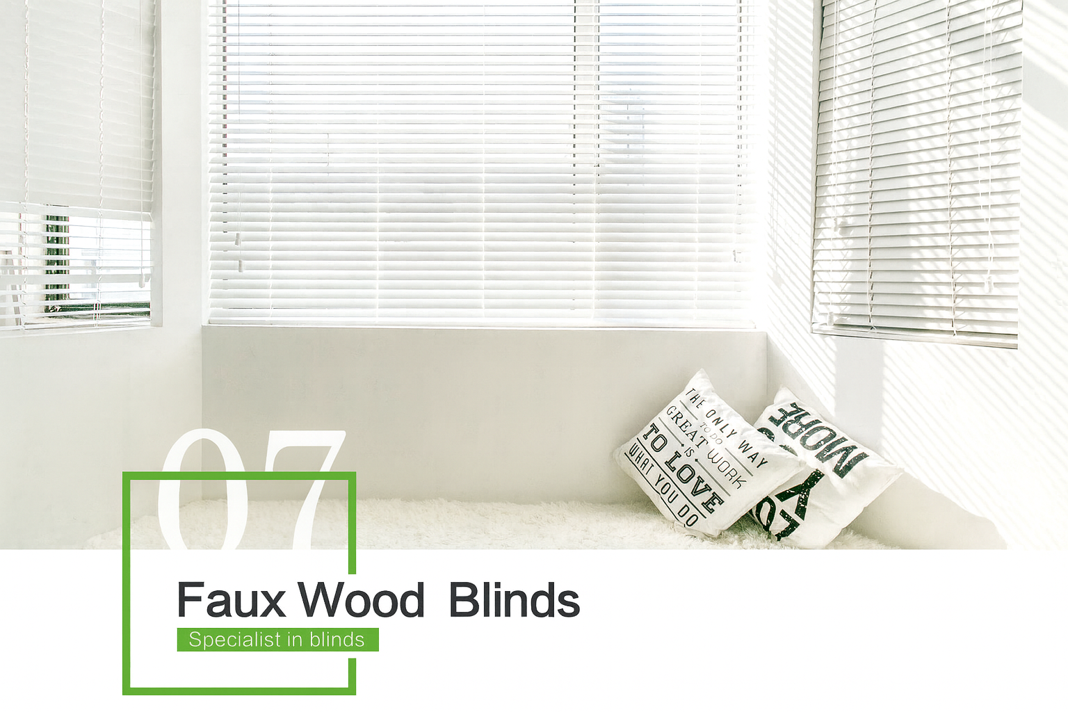 Faux Wood Blinds