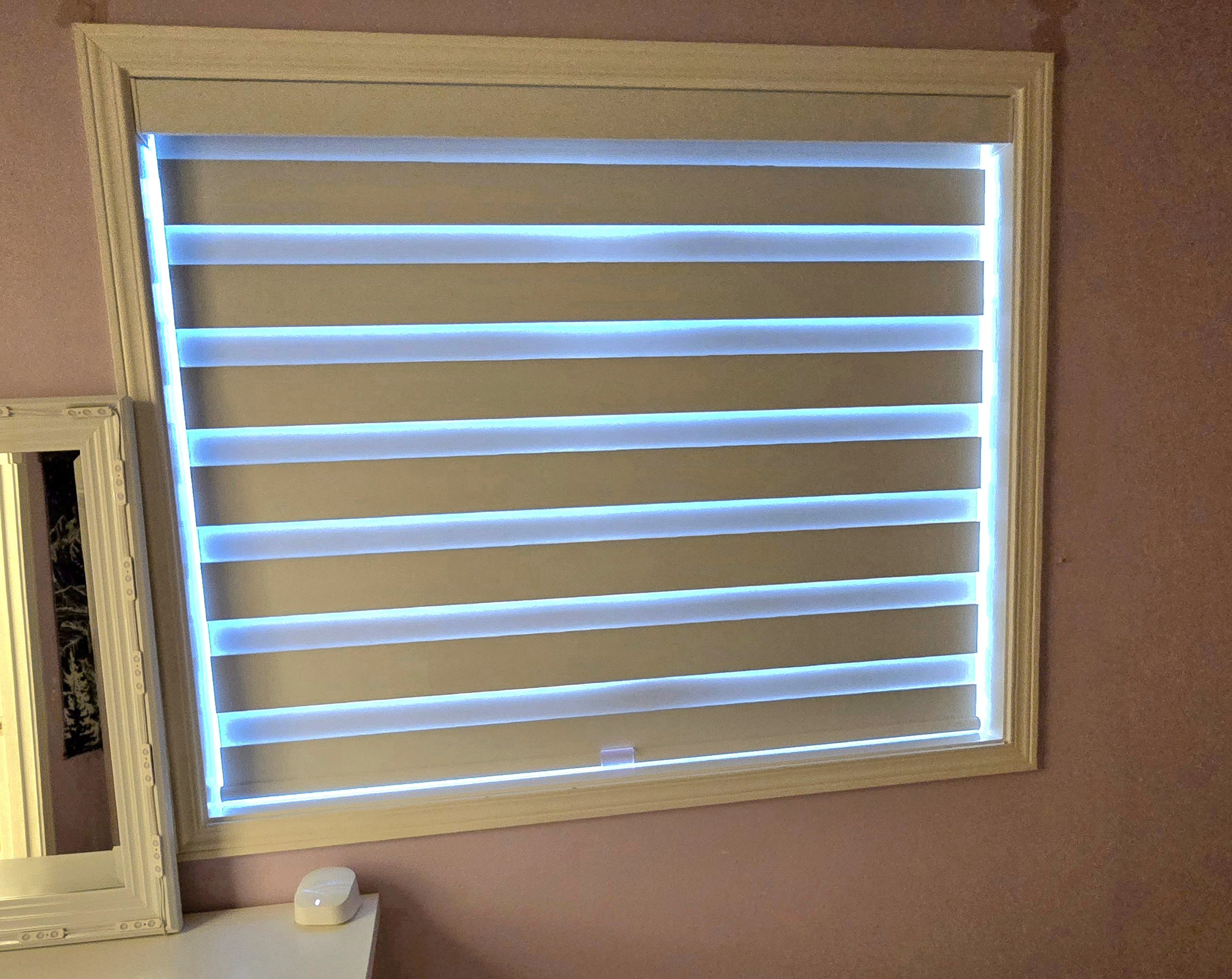 Blackout Zebra Shades for the bedroom