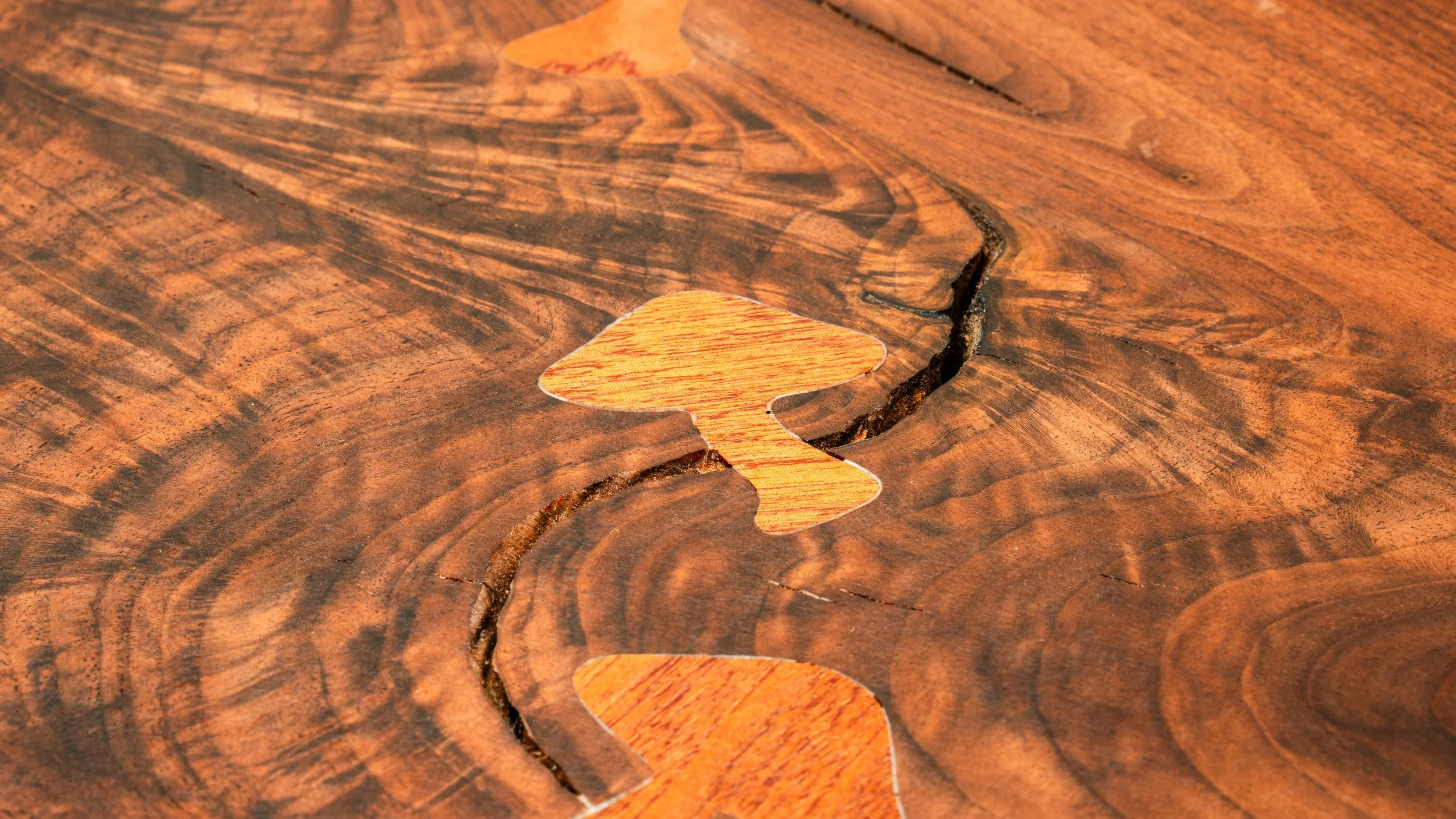 Walnut Live Edge Bench